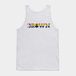 Brown University Pride Logo Tank Top